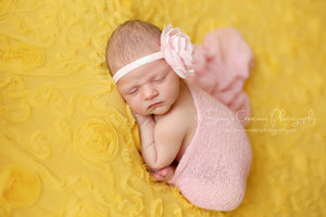 Baby Pink Flower Headband