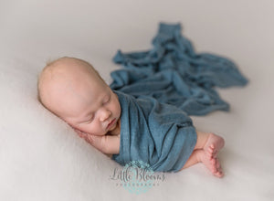 Mauve Newborn Wrap / Ivory Baby Wrap / Ivory Knit Wrap / Butter Soft Newborn Wrap / Newborn Photo Prop / Newborn Layer / Baby Wrap