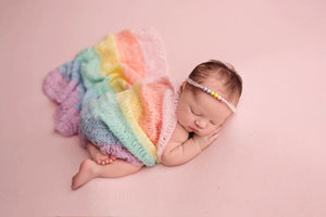 Rainbow Wrap Newborn Photos, Newborn Wrap Rainbow Baby, Rainbow Baby Photo Prop, Rainbow Baby Newborn Prop, Rainbow Baby Wrap, Mohair