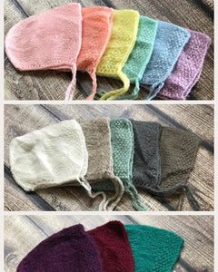 Knit Newborn Bonnet