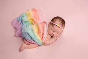 Rainbow Wrap Newborn Photos / Newborn Wrap Rainbow Baby / Rainbow Baby Photo Prop / Rainbow Baby Newborn Prop / Rainbow Baby Wrap / Swaddle