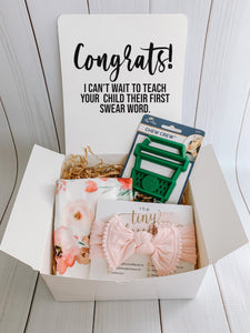 baby shower tackle box sayings New Baby Gift Box / Funny Baby Gift / Baby Girl Gift / Baby Boy Gift / – The Tiny Blessings Boutique