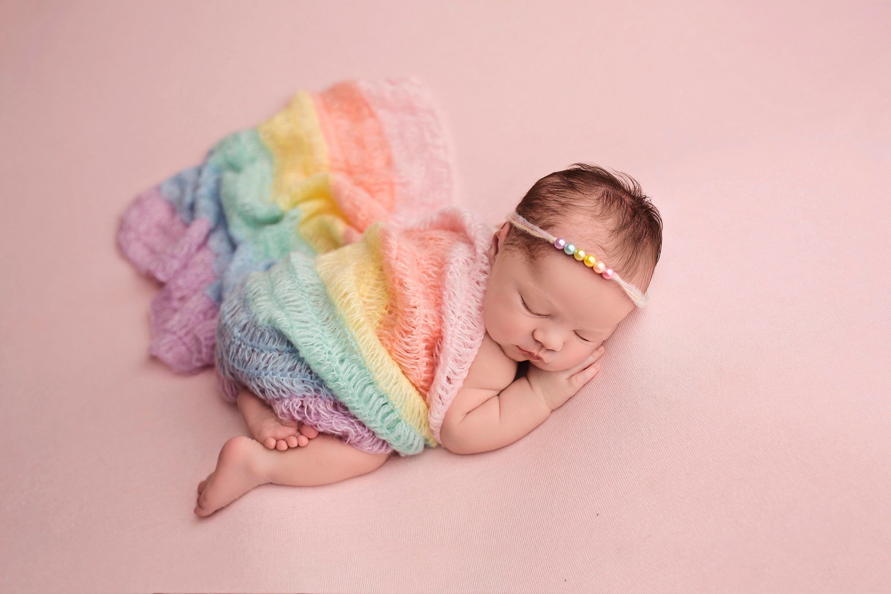 Newborn Wrap Rainbow Baby, Rainbow Baby Photo Prop, Rainbow Baby Newborn Prop, Rainbow Baby Wrap, Rainbow Wrap Newborn Photos, Mohair