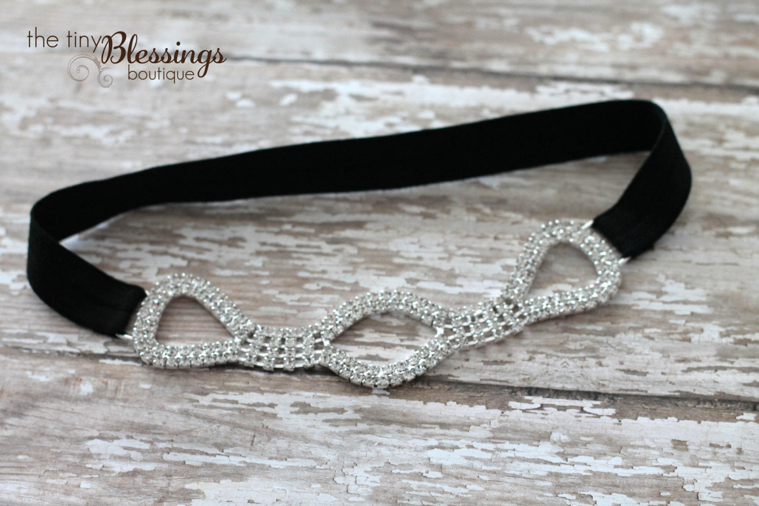 Silver Rhinestone Headband