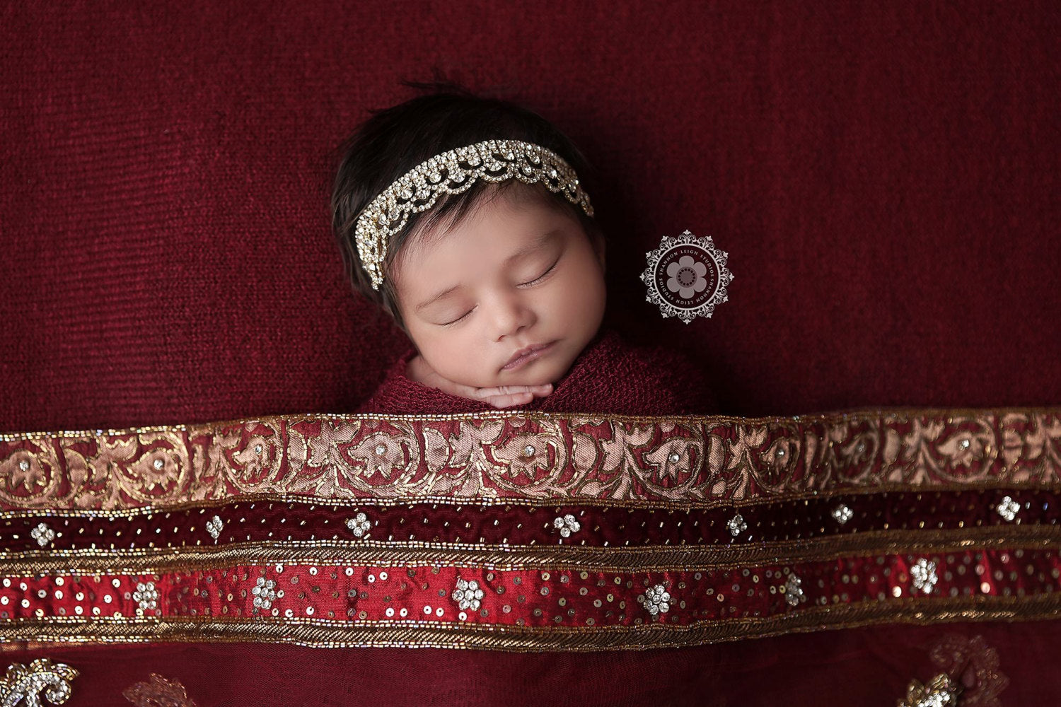 Gold Rhinestone Headband